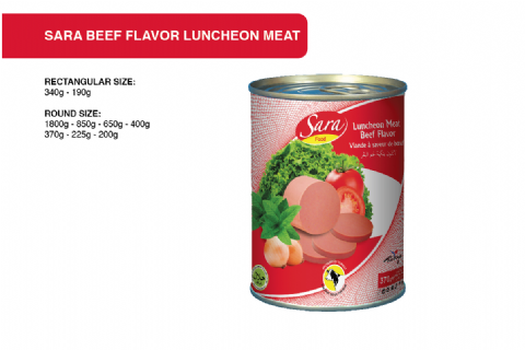 Beef Flavor Luncheon Meat