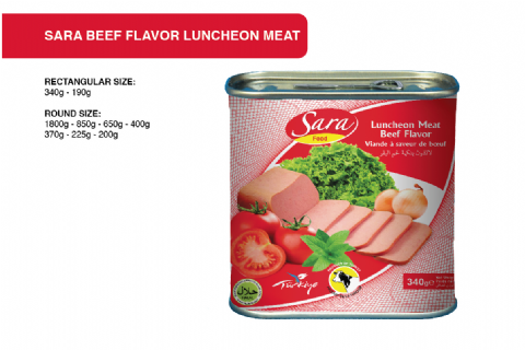 Beef Flavor Luncheon Meat